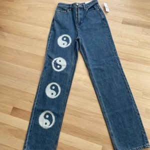 Brand New!!! Pacsun Jeans Size 25 90's Boyfriend fit